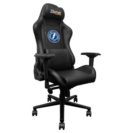 Dreamseat Xpression Pro Gaming Chair with Tampa Bay Lightning Alternate Logo XZXPPRO032-PSNHL42061A